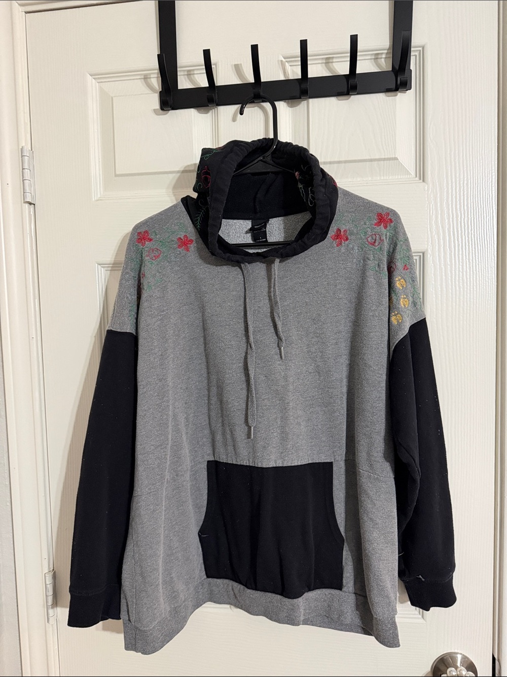 Disney Black & Gray Bambi Hooded Pullover
